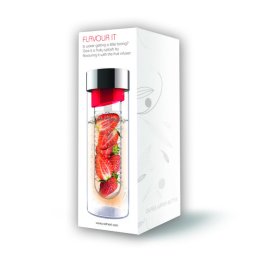 Asobu Flavour It Drinkbeker - Glas - Incl Fruitinfuse - 480 ml - Blue/Blue