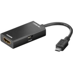 Wentronic A 357 MHL+/HDMI micro USB HDMI Zwart kabeladapter/verloopstukje