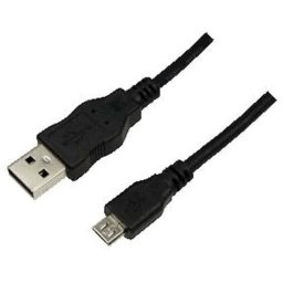Logilink USB 2.0 A Male naar USB 2.0 Micro Male - 1 m
