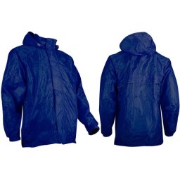 Ralka Regenjas - Volwassenen - Unisex - Blauw
