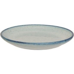 Pt, Ontbijtbord Craft Terracotta - Ø21.5 cm - Lichtblauw