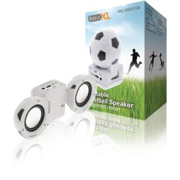 basicXL Draagbare Speaker 3.5 mm 2 W Wit