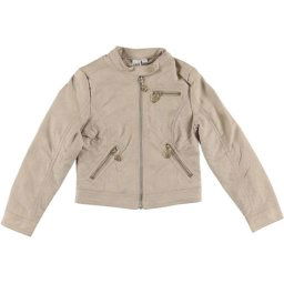 IDO Meisjes Jack - beige - Maat 110