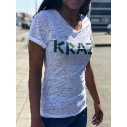 T-SHIRT - KRAZY - WIT - l