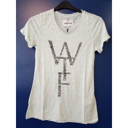 T-shirt dames - mint - WTF - mt M