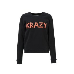 SWEATER DAMES - KRAZY - ZWART - MT XS