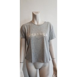 Chanhell T-shirt grijs maat M