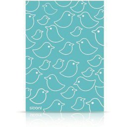 Siconi Sticky Organiser Board Sheet A3 - Blauw