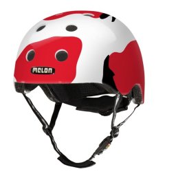 Melon Koi Ants Fietshelm - Maat XL-XXL (58-63cm) - Rood-Wit