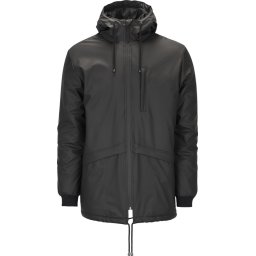 Rains N3 Parka 1248 Regenjas - Unisex - Black - Maat XS