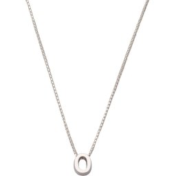 Joy de la Luz JOY Initial Silver Ketting JSI-O (Letter O)