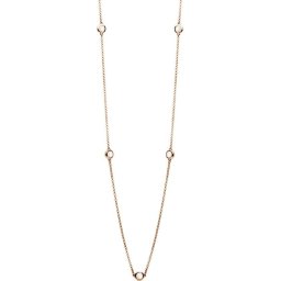 Casa Jewelry Collier Pom White - Rosé Verguld
