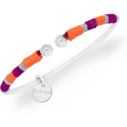 Scmyk armband Havana Spritz zilverkleurig