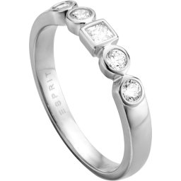 Esprit ESRG005211 Flow - ring - Zilver - Zilverkleurig - Ringmaat: 17.00 mm / maat 53