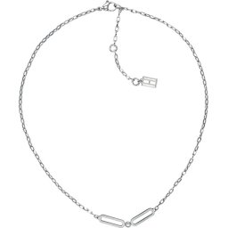 Tommy Hilfiger - TJ Skinny Strand Necklace Silver