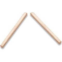 Casa Jewelry Oorhangers Stick - Rosé Verguld