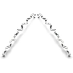 Casa Jewelry Oorhangers Etnic - Zilver
