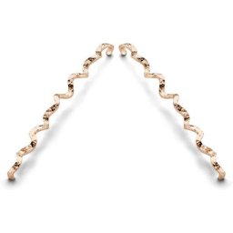 Casa Jewelry Oorhangers Etnic - Rosé Verguld