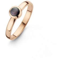 Casa Jewelry Ring Pom Grey S 56 - Rosé Verguld - Zilver Ringmaat: 17.75 mm / maat 56