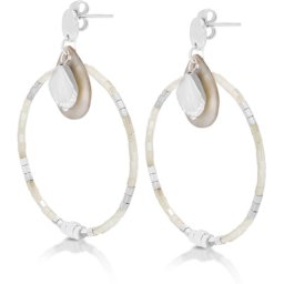 Scmyk oorbellen ES-272 C Lemonhead zilverkleurig