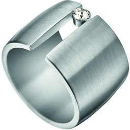 Esprit ESRG001421 Laurel - Ring - Staal - Zilverkleurig - Staal Ringmaat: 17.00 mm / maat 53