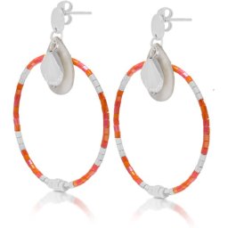 Scmyk oorbellen ES-275 C Lemonhead zilverkleurig