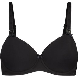 Noppies - Maat B75 - Zwangerschapsbeha Cotton Melange - Black