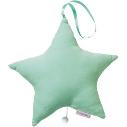 Cottonbaby Muziekdoos Ster velours Mint
