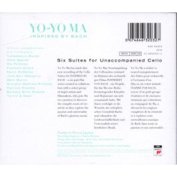 Yo-Yo Ma - Inspired by Bach - The Cello Suites - Klassiek -CD Box