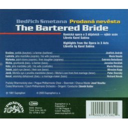 Prague Philh. Choir - The Bartered Bride - Highlights - CD