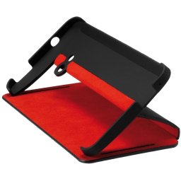 HTC double flip case HC-C841 black/red
