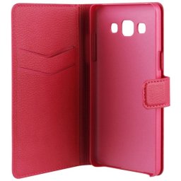 Xqisit Slim Wallet Case voor de Samsung Galaxy A5 - roze