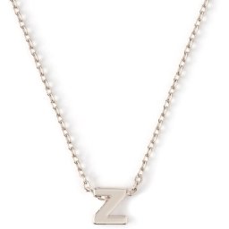 Orelia letter ketting Z zilverkleurig