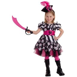 Abigail the Pirate - Kostuum Kind - Maat 116/128