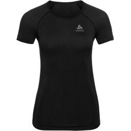 Odlo Suw Top Crew NeckPerformance X-Light Dames Sportshirt - Black - Maat XS