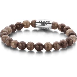 Frank 1967 7FB-0060 heren armband - Edelsteen - 20 cm