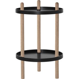 Bloomingville - Bartafel - MDF/Hout - Zwart - 40xH64 cm