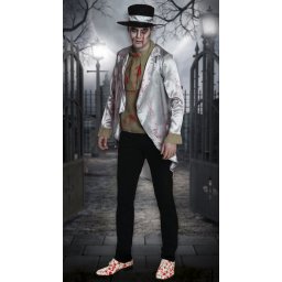 Halloween Bloody Bruidegom Maat 50/52 - Volwassenenkostuum