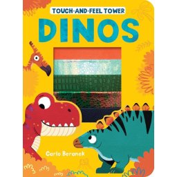 Dinos Touch-And-Feel Tower - Engelstalig