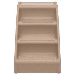 vidaXL Hondentrap inklapbaar 62x40x49,5 cm bruin