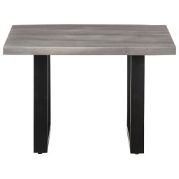 vidaXL Salontafel met natuurlijke randen 60x60x40 cm acaciahout