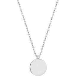 The Jewelry Collection - Ketting Rondje 1,0 mm 41 + 5 cm - Zilver