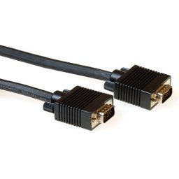 ACT AK4273 High Performance VGA Aansluitkabel Male-Male Zwart - 20 meter