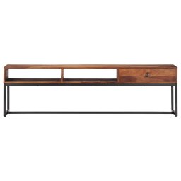 vidaXL Tv-meubel 160x30x45 cm massief acaciahout