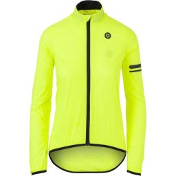 AGU Essential Windjack Fietsjack Dames - Geel - Maat XS
