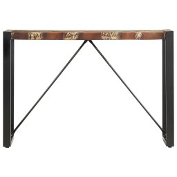 vidaXL Wandtafel 110x35x76 cm massief gerecycled hout