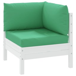 vidaXL Palletkussens 3 st oxford stof groen