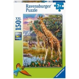 Kleurrijke Savanne Puzzel (150 XXL stukjes)