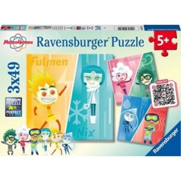 Missie Volbracht! Puzzel (3 x 49 stukjes)
