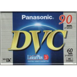 miniDV tape Panasonic DVC Premium 60 (per stuk)